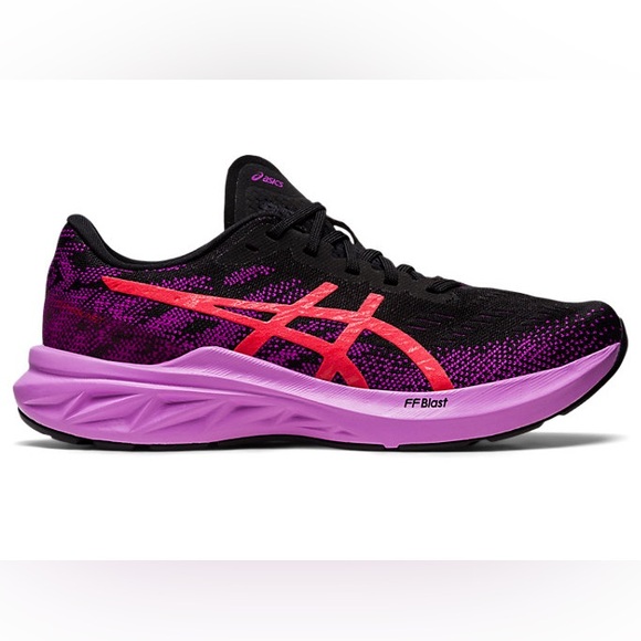 Asics Shoes - ASICS DYNABLAST 3 Women's Running Shoes Black/Red Alert Sz 9.5